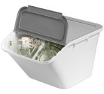 Bac de rangement/recyclage Stack-it M, 37 L