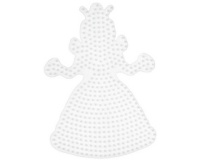 HAMA Plaque pour perles midi 'princesse, reine', blanc