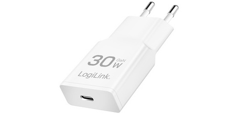 Chargeur secteur USB, USB-C (PD), 30 W, blanc
