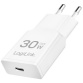 Chargeur secteur USB, USB-C (PD), 30 W, blanc