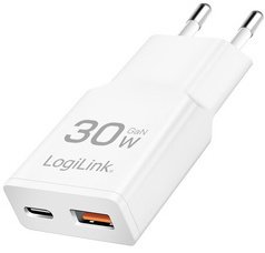 Chargeur secteur USB, 1x USB-C (PD), 1x USB-A (QC)