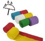 Banderolle en papier crépon, 50 mm x 10 m, pack de 6