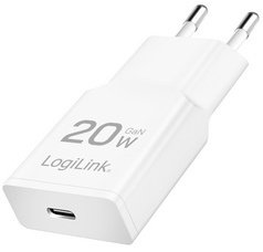 Chargeur secteur USB, 1x USB-C (PD), 20 W, blanc