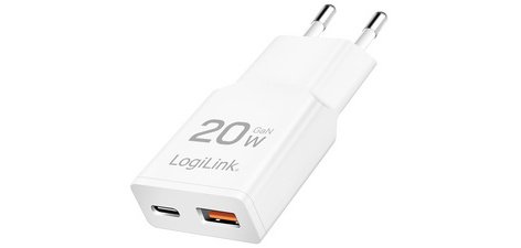 Chargeur secteur USB, 1x USB-C (PD), 1x USB-A (QC)