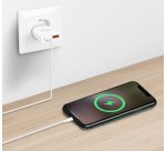 Chargeur secteur USB, 1x USB-C (PD), 1x USB-A (QC)