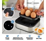 Cuiseur à oeufs PC-EK 1276, avec signal vocal