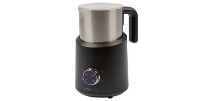 Mousseur à lait MS 3812, inox/noir