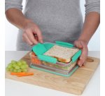 Boîte à snack SNACKS ATTACK DUO TO GO, 975 ml