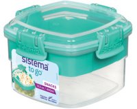 Boîte à snack SNACKS TO GO, 400 ml, vert menthe