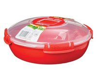 Boîte pour micro-ondes MICROWAVE, 1,29 l, rouge