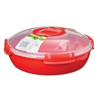 Boîte pour micro-ondes MICROWAVE, 1,29 l, rouge