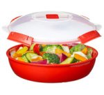 Boîte pour micro-ondes MICROWAVE, 1,29 l, rouge