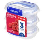 Boîte de conservation KLIP IT PLUS, 180 ml, set de 3