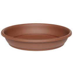 Soucoupe 'Aura round', diamètre: 460 mm, terracotta