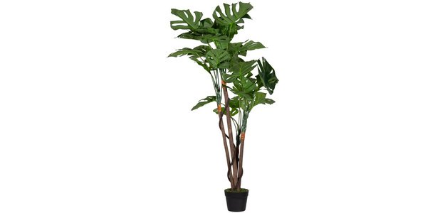 Artificial plant 'monstera', height: 1,300 mm