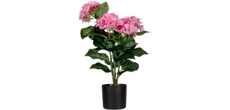 Plante artificielle 'hortensia', (H)550 mm, rose