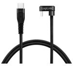 Câble USB 2.0, USB-C mâle - USB-C mâle, 3,0 m, noir
