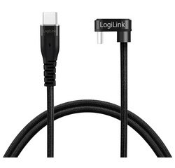 Câble USB 2.0, USB-C mâle - USB-C mâle, 3,0 m, noir