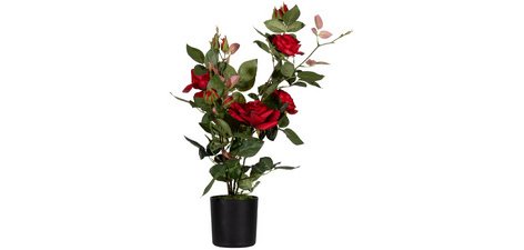 Plante artificielle 'rosier', (H)540 mm