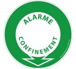 Panneau Alarme confinement