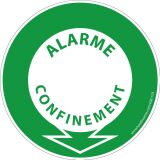 Panneau Alarme confinement