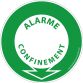 Panneau Alarme confinement