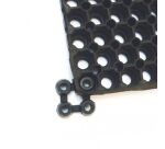 Tapis Caillebotis caoutchouc normes PMR 91x152 cm