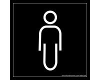 Panneau picto Homme Meri