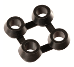 Jonction 4 points pour caillebotis PMR