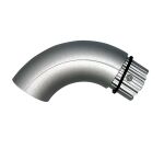 Embout retournant au mur pour main courante intérieure MALI en aluminium anodisé