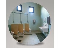 Miroir pour sanitaire incassable PLEXICHOK -