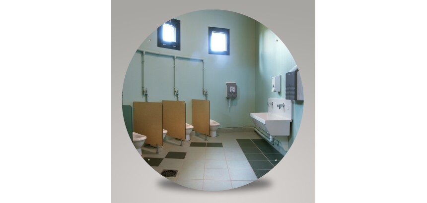 Miroir pour sanitaire incassable PLEXICHOK -