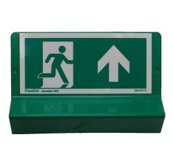 Issue de Secours - braille