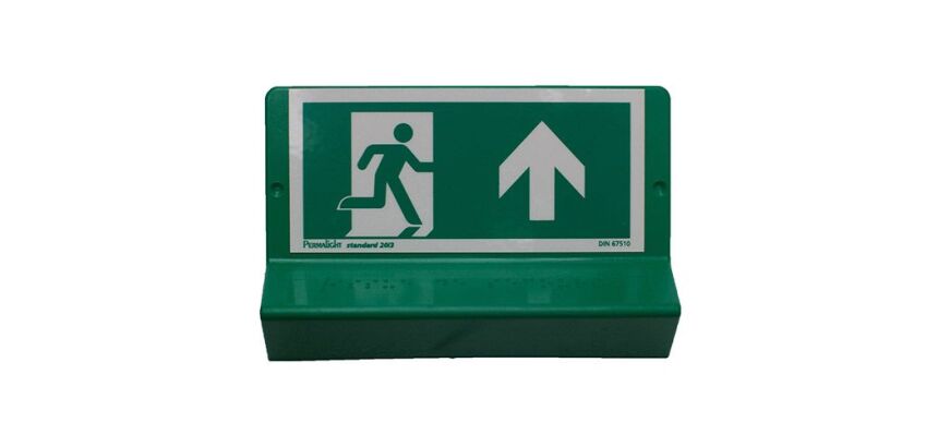 Issue de Secours - braille
