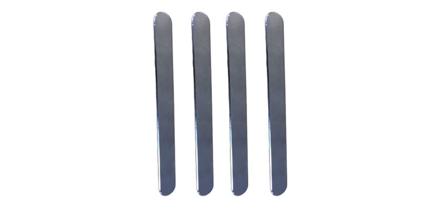 Bandes d'aide à l'orientation (BAO) en acier corten - par 4