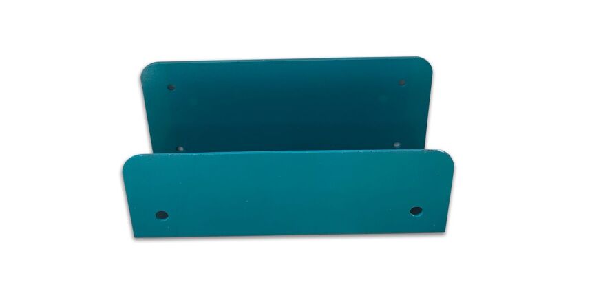 Support mural avec sangle pour rampe pliable