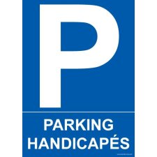 Panneau Parking Handicapés