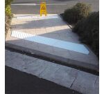 Dalle podotactile extérieure en ABS -extérieur - à visser