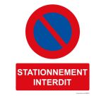 Panneau Sécurité Stationnement interdit