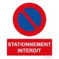 Panneau Sécurité Stationnement interdit