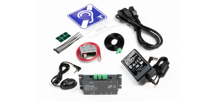 Kit de boucle magnétique pour guichet