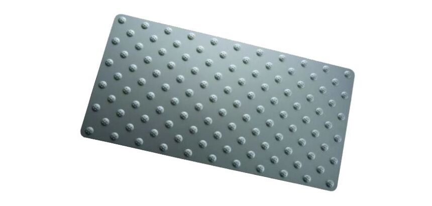 Dalle Podotactile TOLPLOT en Aluminium Anodisé - 800 x 420 mm -Int