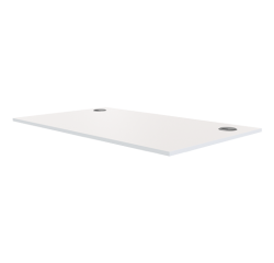 Plateau blanc pour bureau réglable