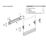 Miroir inclinable avec poignée