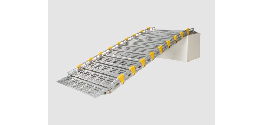 Rampe d'Accès Enroulable en Aluminium ROLL-A-RAMP de largeur 91 cm