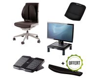 Pack Ergo Bureau avec support Ecran