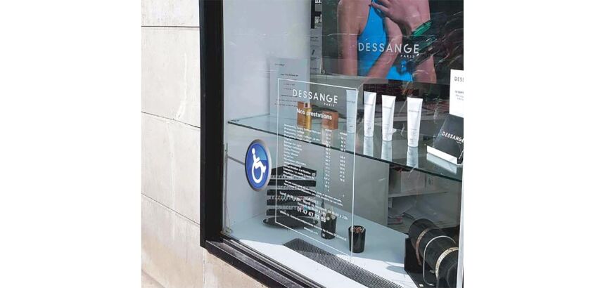 Bouton d'Appel pour Vitrine de Magasin SENSORING