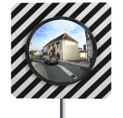 Miroir de circulation routière rond Ø 60 cm