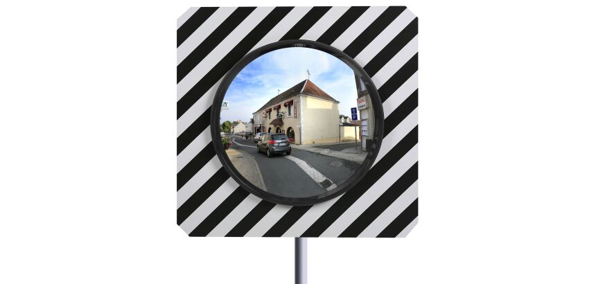 Miroir de circulation routière rond Ø 60 cm