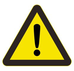 Panneau triangle ATTENTION